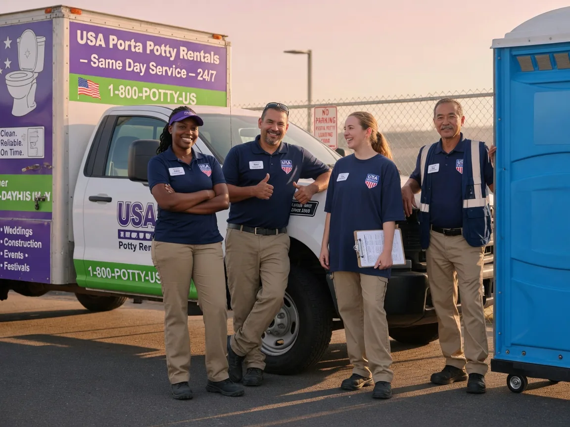 Porta Potty Rental company in Tujunga, CA